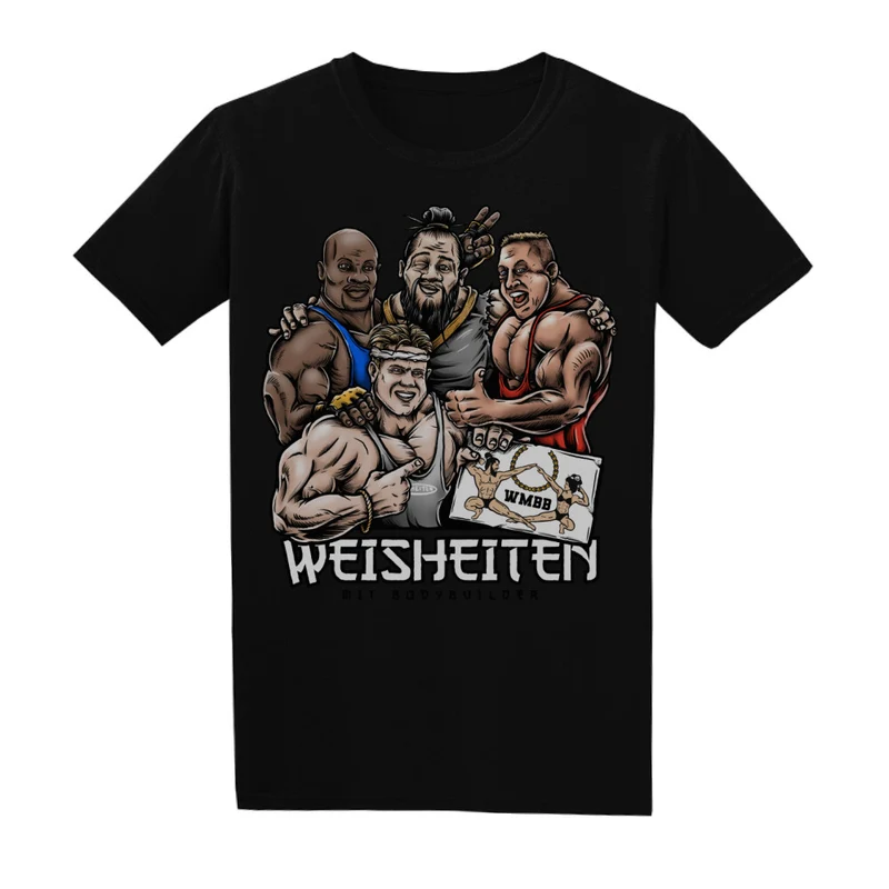 WEISHEITEN MIT BODYBUILDER - BASIC SHIRT