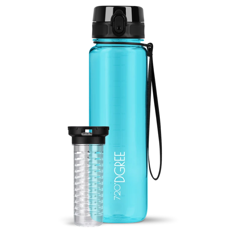 OUTLET uberBottle Trinkflasche | crystalClear Fruchtbehälter