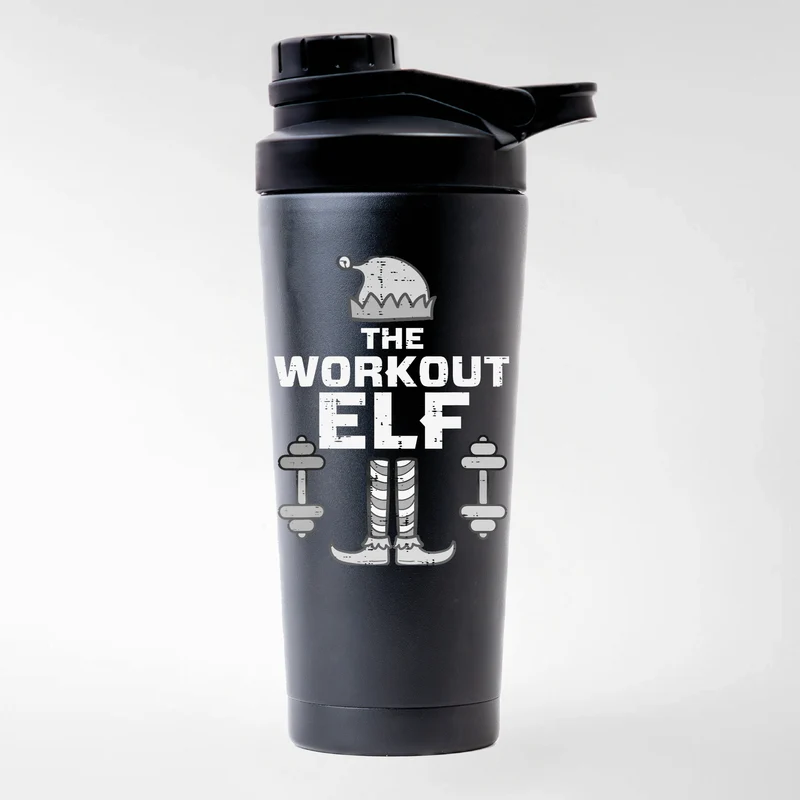 The Workout Elf - EDELSTAHL SHAKER