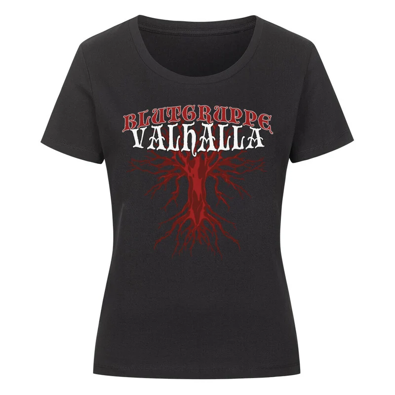 Blutgruppe Valhalla - Damen Premiumshirt