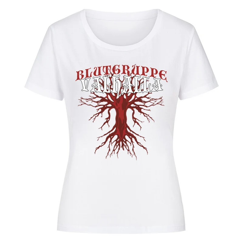 Blutgruppe Valhalla - Damen Premiumshirt