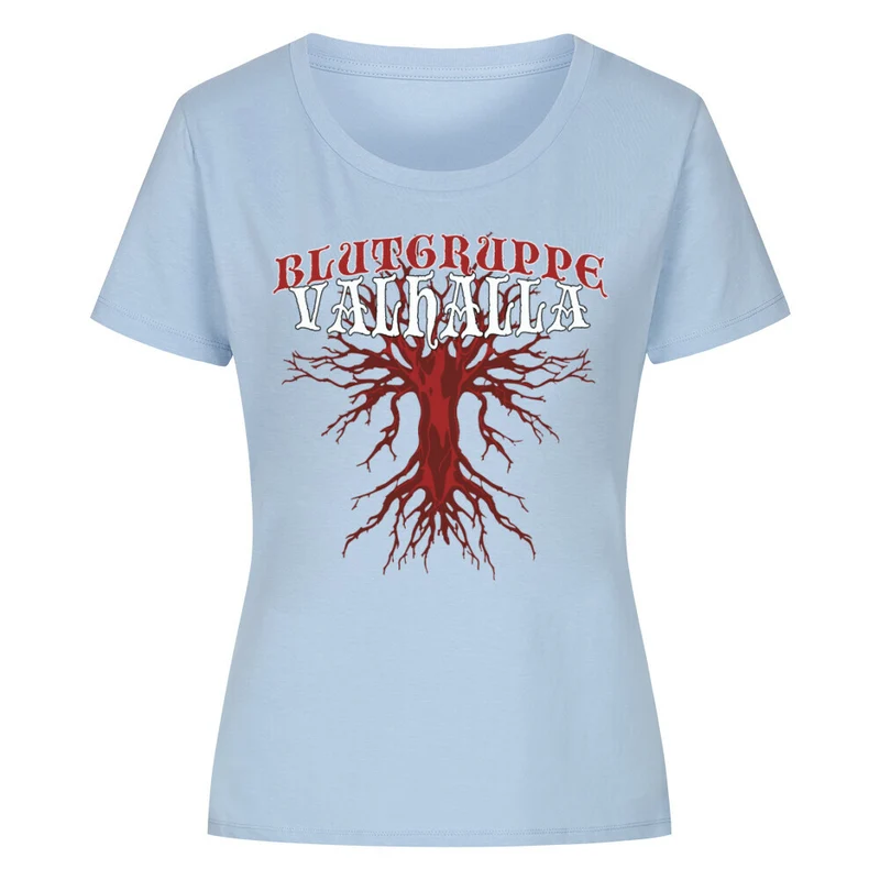 Blutgruppe Valhalla - Damen Premiumshirt