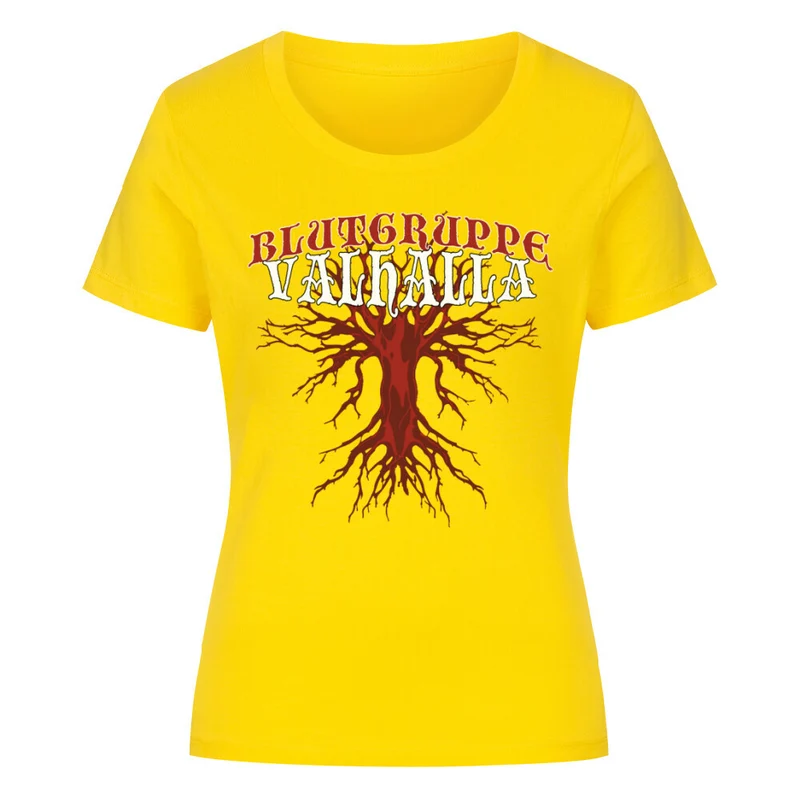 Blutgruppe Valhalla - Damen Premiumshirt