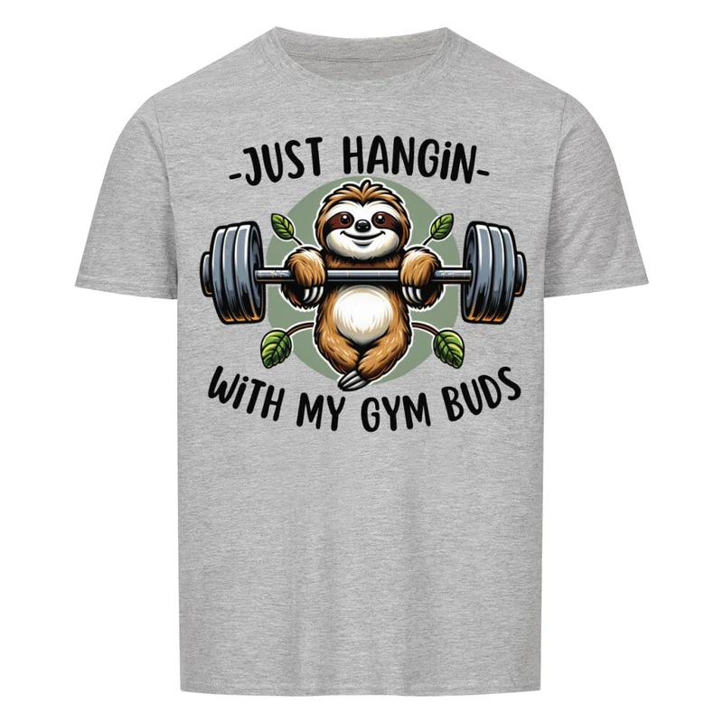 JUST HANGIN - Regular Shirt - Frontprint