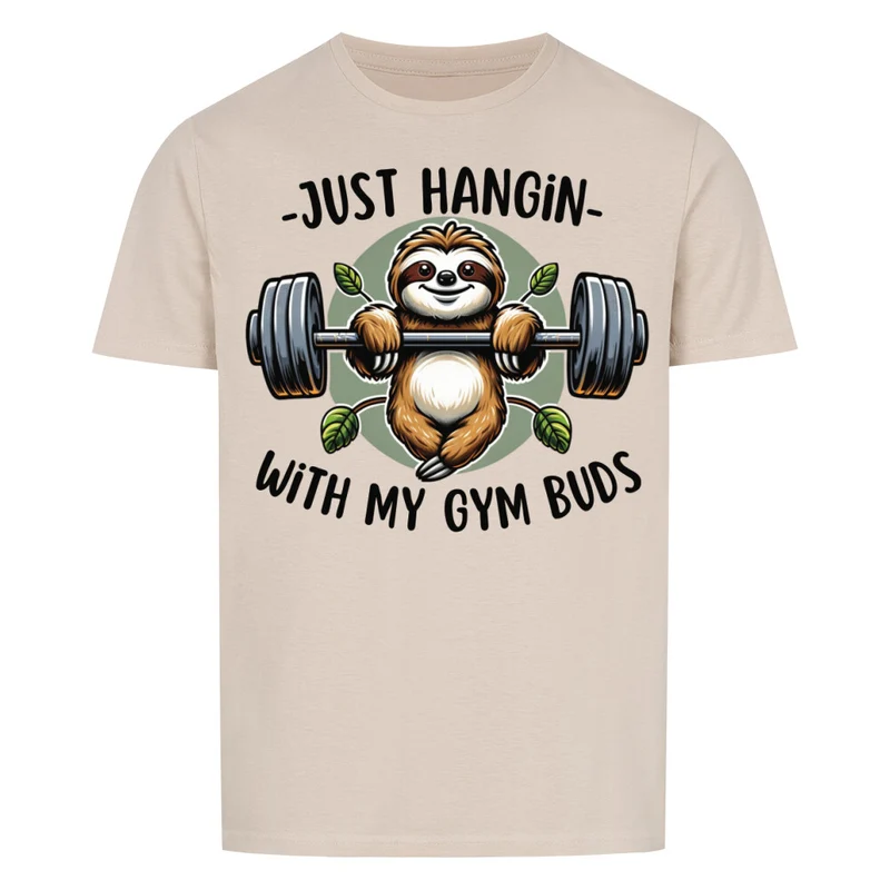 JUST HANGIN - Regular Shirt - Frontprint