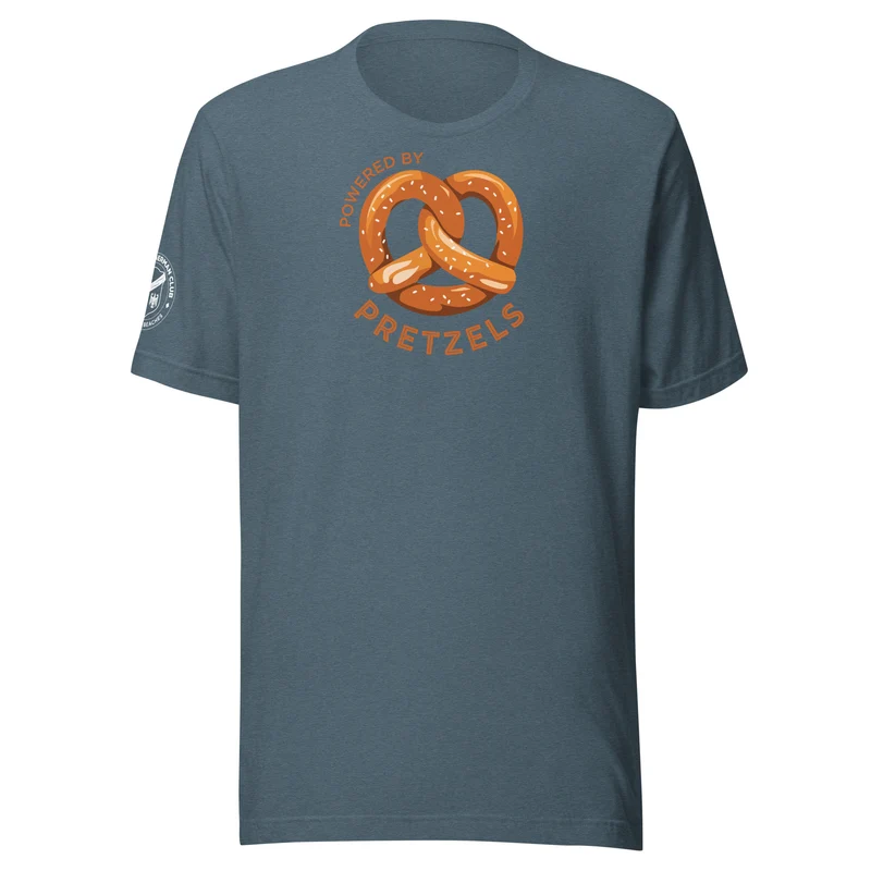 Powered by Pretzels - Dark Unisex T-shirt