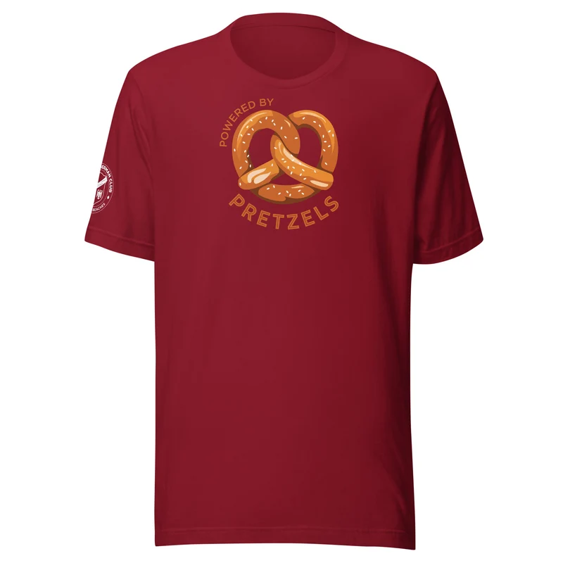 Powered by Pretzels - Dark Unisex T-shirt