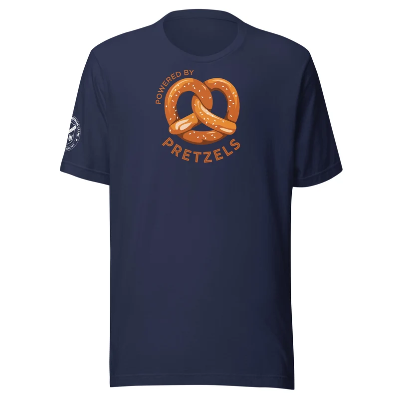 Powered by Pretzels - Dark Unisex T-shirt