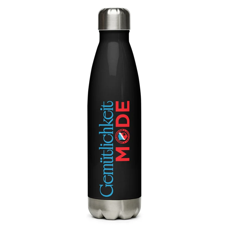 Gemütlichkeit Mode - Stainless Steel Water Bottle