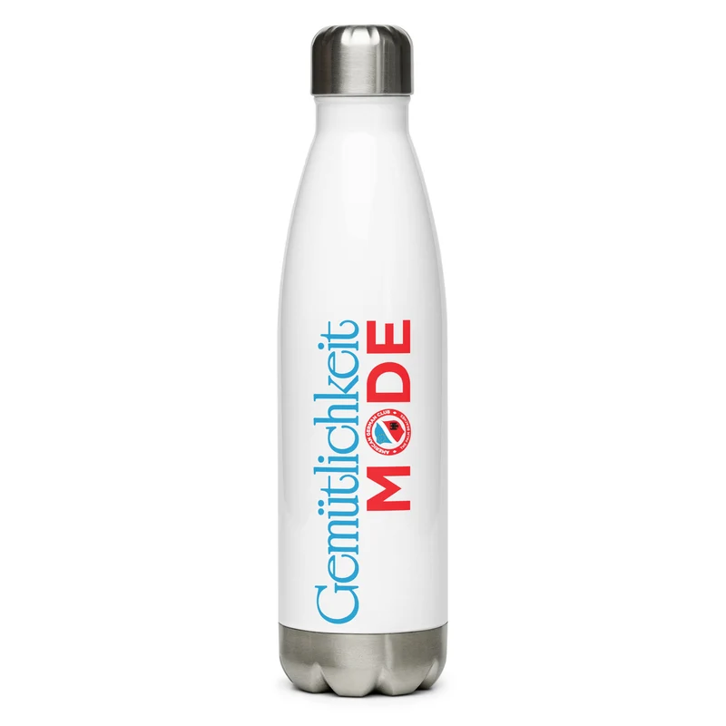 Gemütlichkeit Mode - Stainless Steel Water Bottle