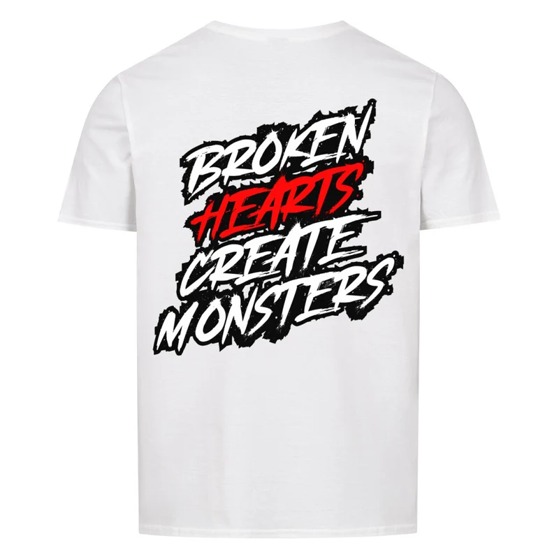 BROKEN HEARTS - Regular Shirt - Backprint