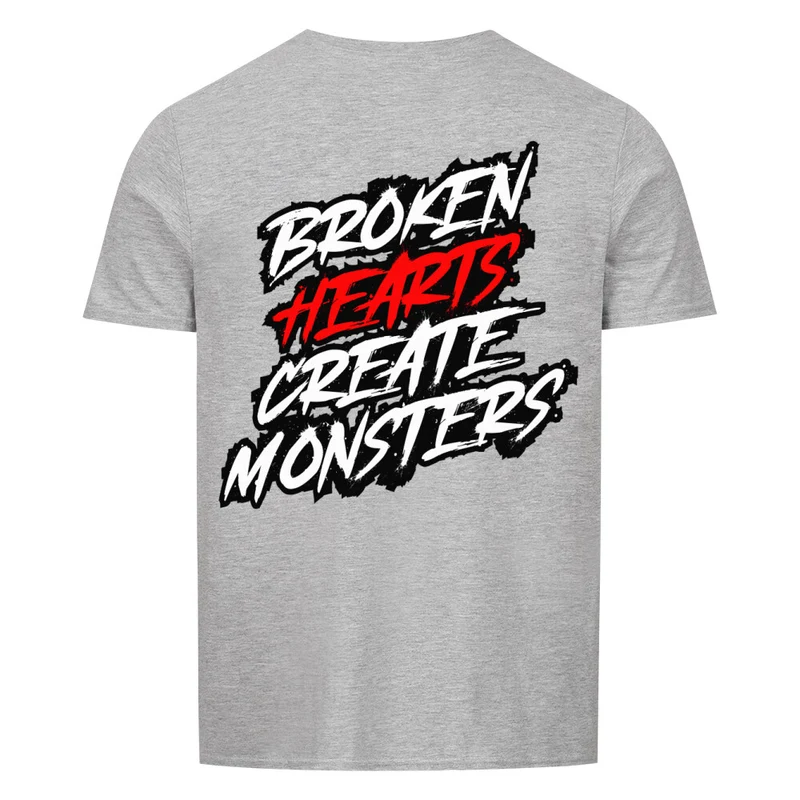 BROKEN HEARTS - Regular Shirt - Backprint
