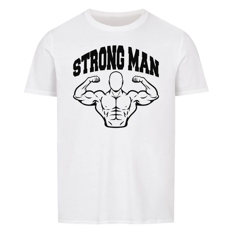 STRONG MAN - Regular Shirt - Frontprint