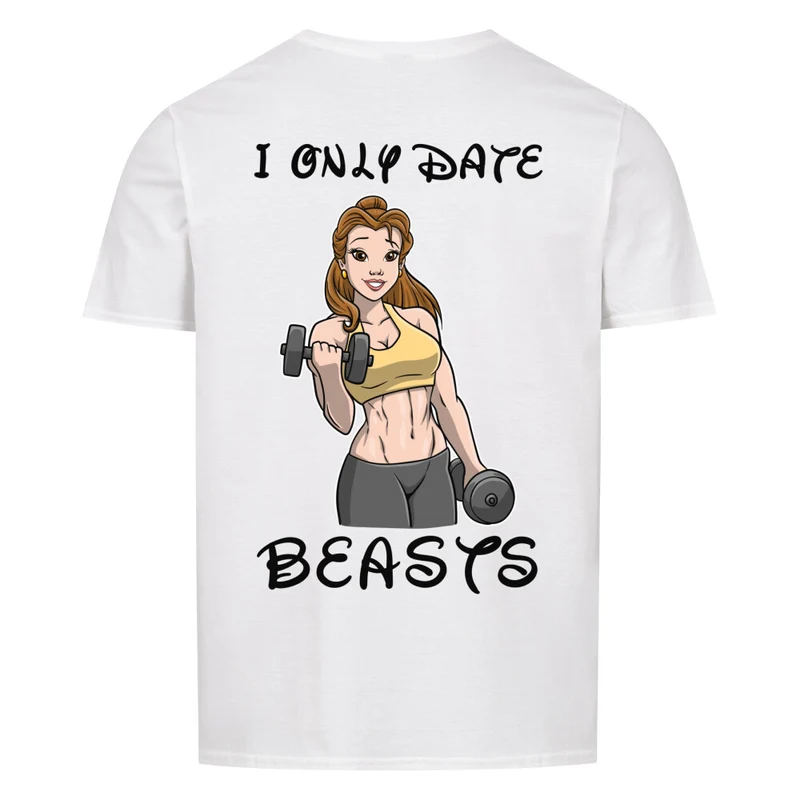 I ONLY DATE BEASTS - Regular Shirt - Backprint