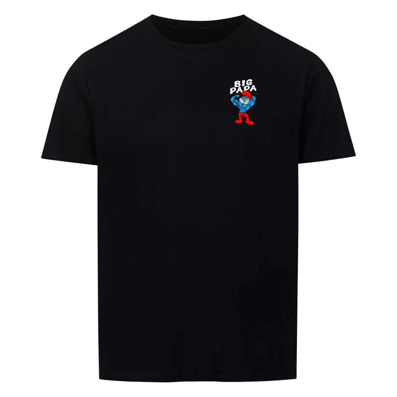 BIG PAPA - Regular Shirt - Frontprint klein