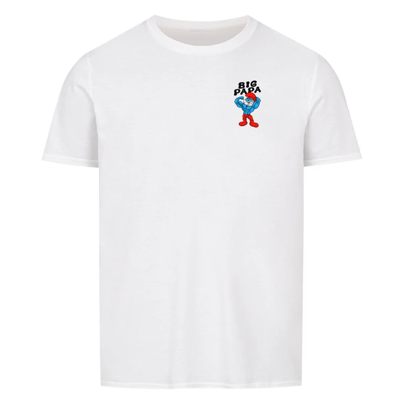 BIG PAPA - Regular Shirt - Frontprint klein