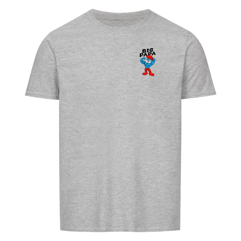BIG PAPA - Regular Shirt - Frontprint klein