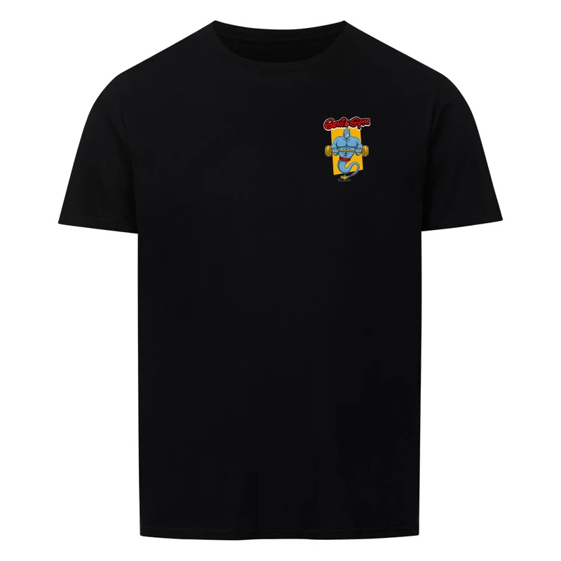 GENIE GYM - Regular Shirt - Frontprint klein