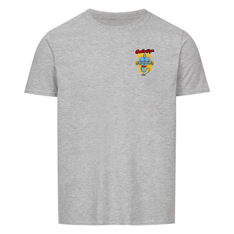 GENIE GYM - Regular Shirt - Frontprint klein