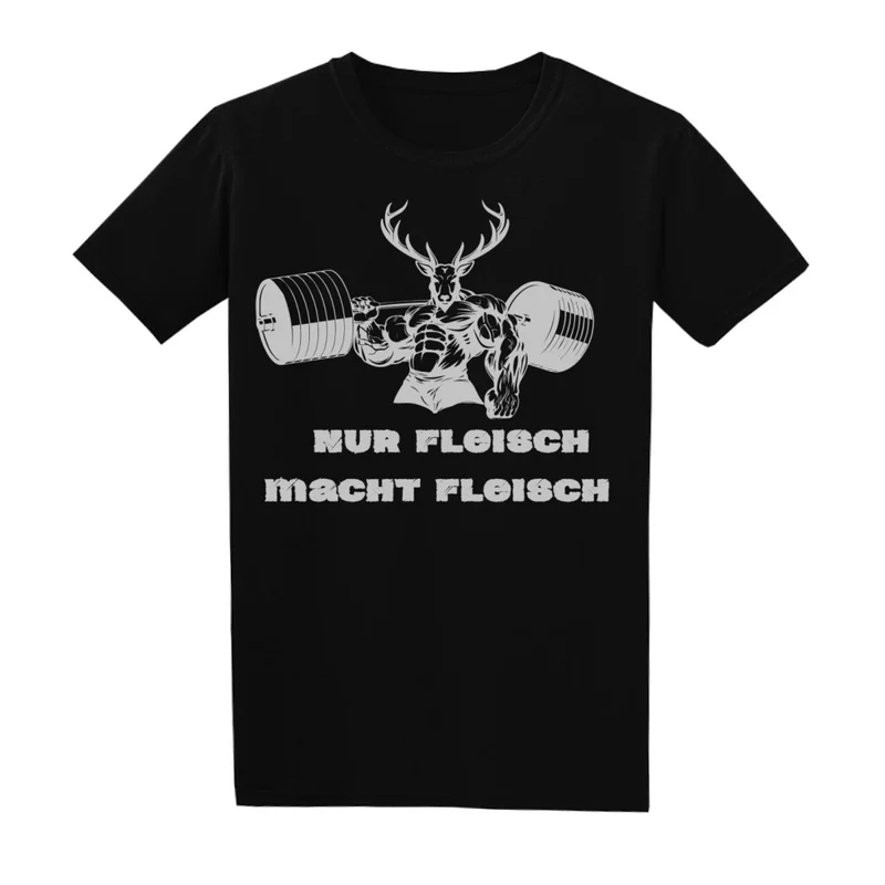 NUR FLEISCH MACHT FLEISCH - SHIRT