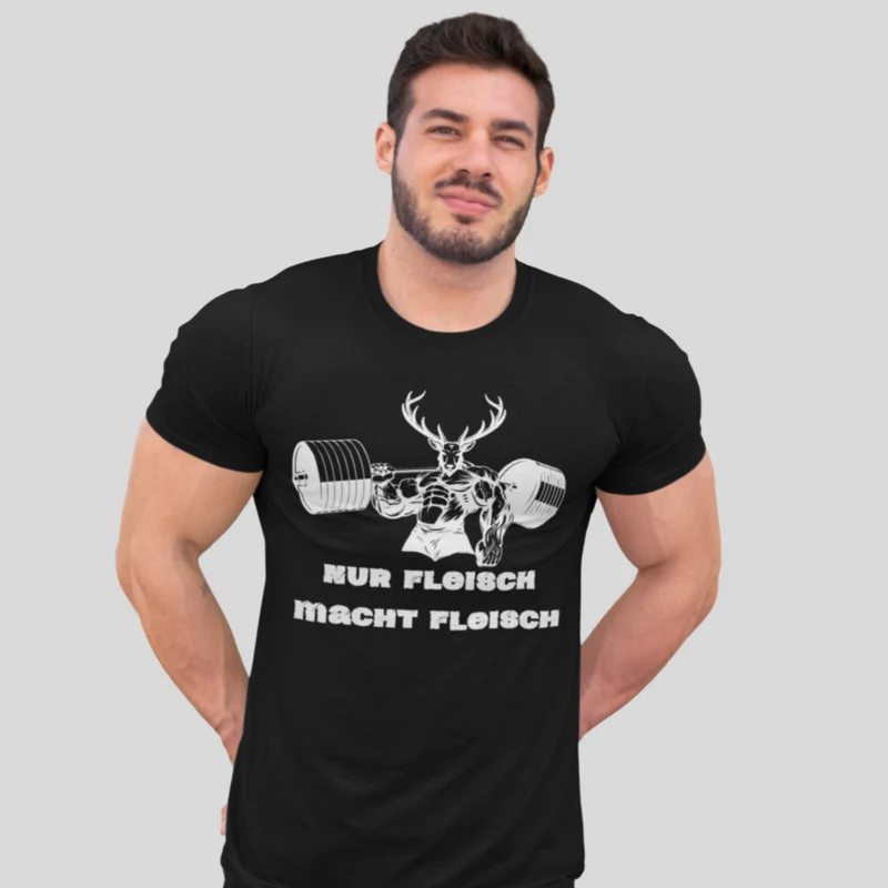 NUR FLEISCH MACHT FLEISCH - SHIRT