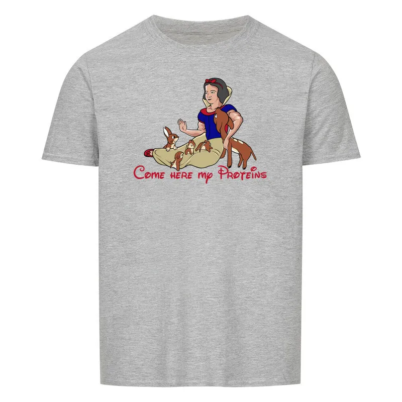 COME HERE MY PROTEINS - Regular Shirt - Frontprint