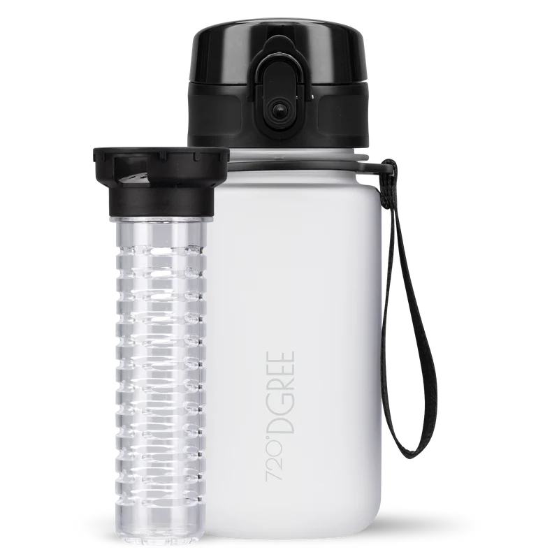 OUTLET uberBottle Kids Trinkflasche | softTouch Fruchtbehälter - 350ml