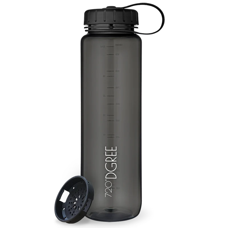 OUTLET simplBottle | sportliche Trinkflasche in transparenter Optik