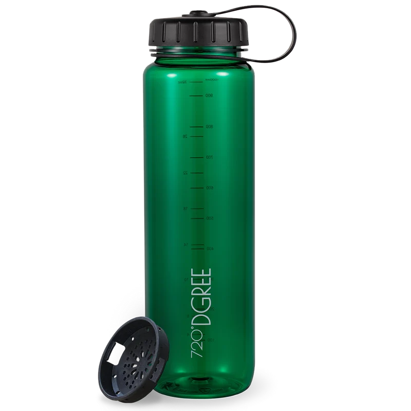 OUTLET simplBottle | sportliche Trinkflasche in transparenter Optik