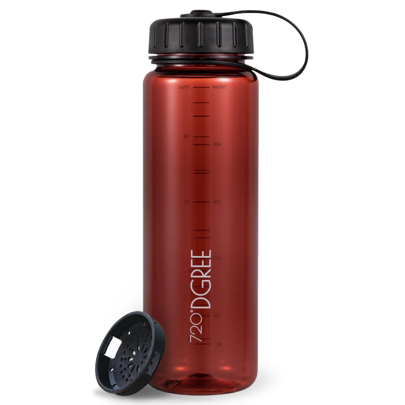 OUTLET simplBottle | sportliche Trinkflasche in transparenter Optik