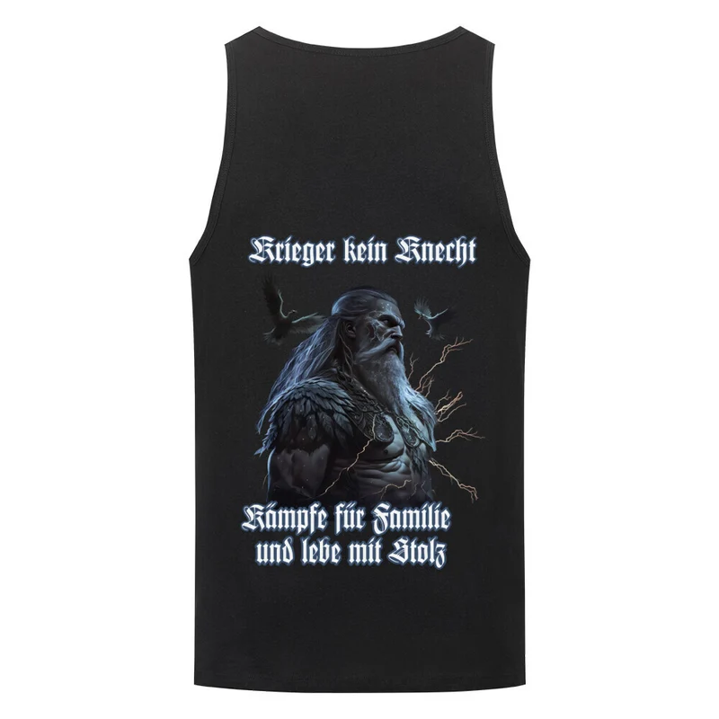 Familienkrieger - Tanktop Unisex Backprint