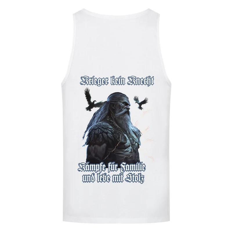 Familienkrieger - Tanktop Unisex Backprint