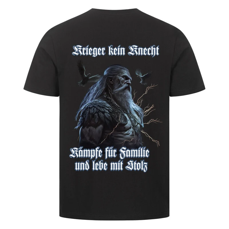 Familienkrieger - Herren Shirt Backprint
