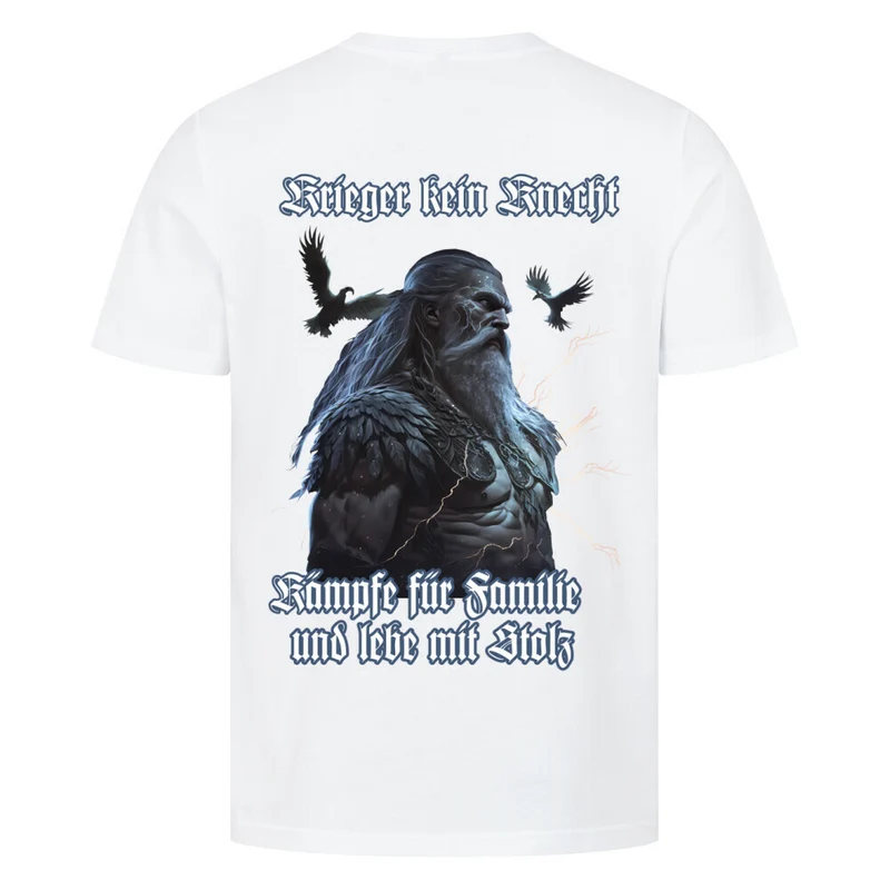 Familienkrieger - Herren Shirt Backprint