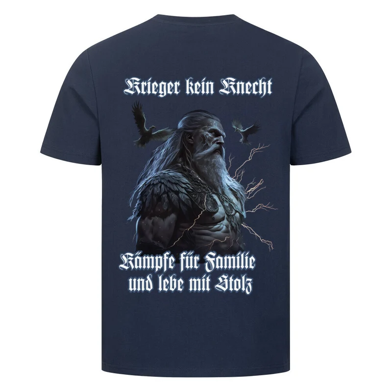 Familienkrieger - Herren Shirt Backprint