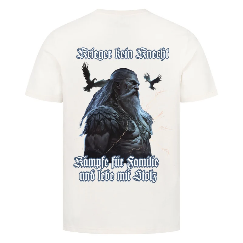 Familienkrieger - Herren Shirt Backprint