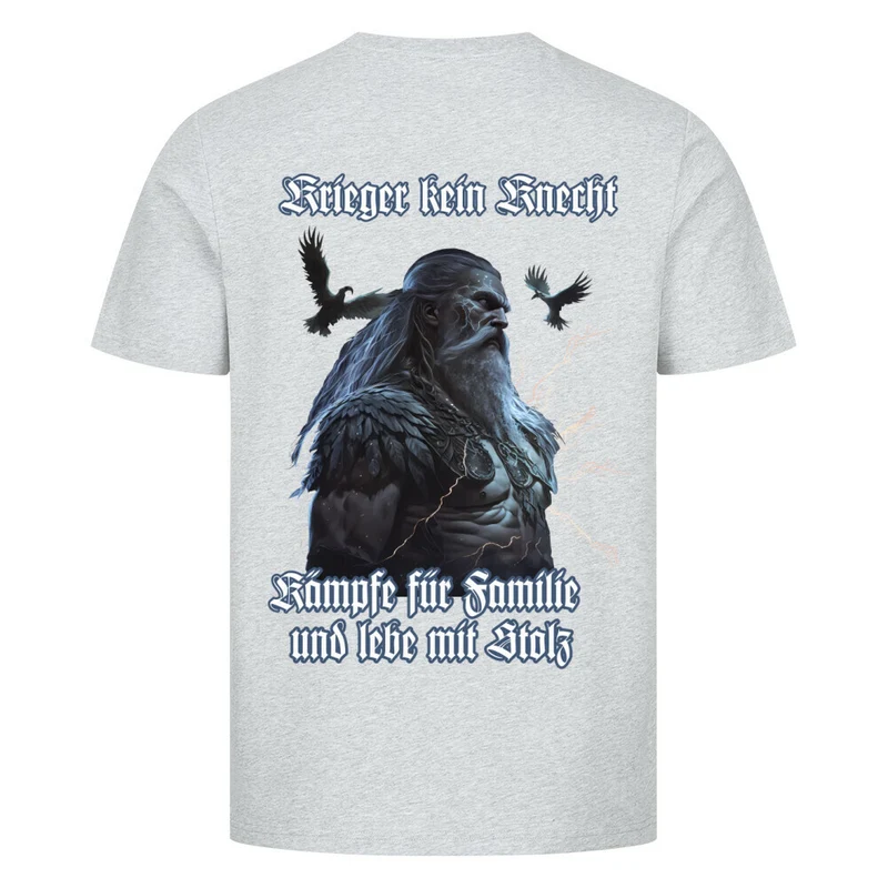 Familienkrieger - Herren Shirt Backprint