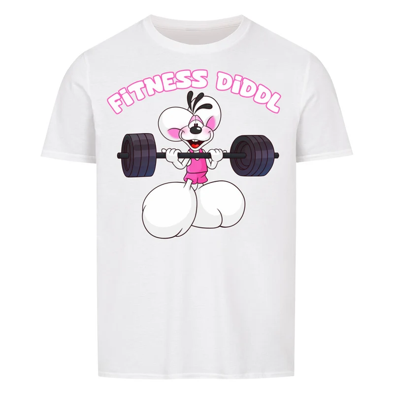 FITNESS DIDDL - Regular Shirt - Frontprint