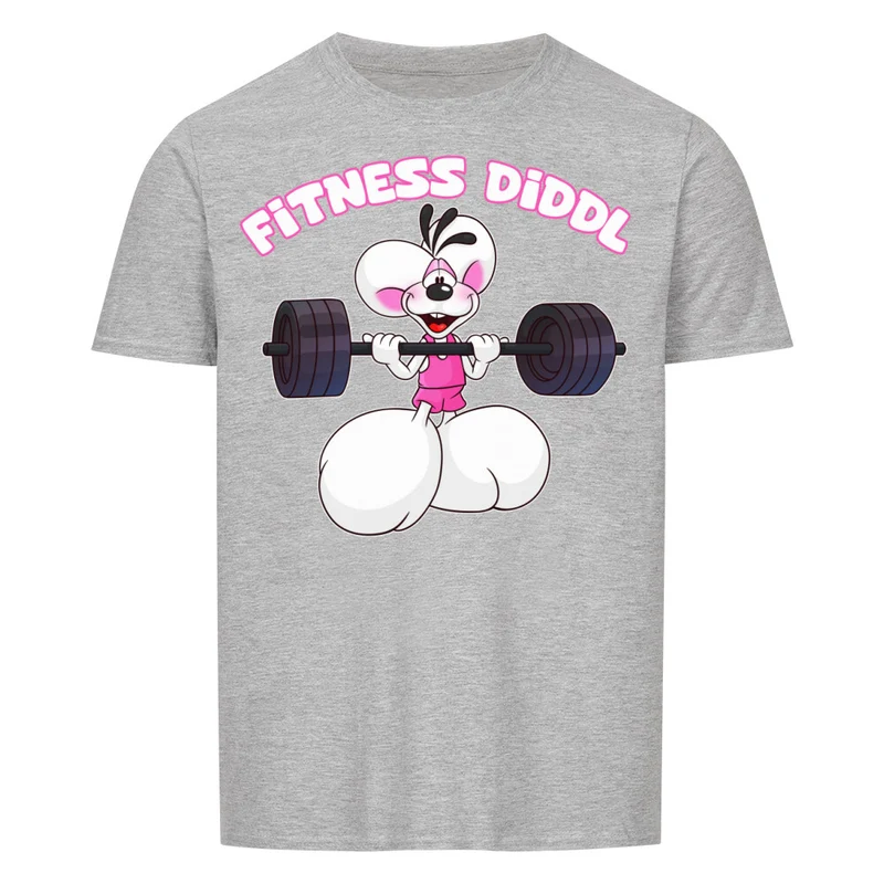 FITNESS DIDDL - Regular Shirt - Frontprint