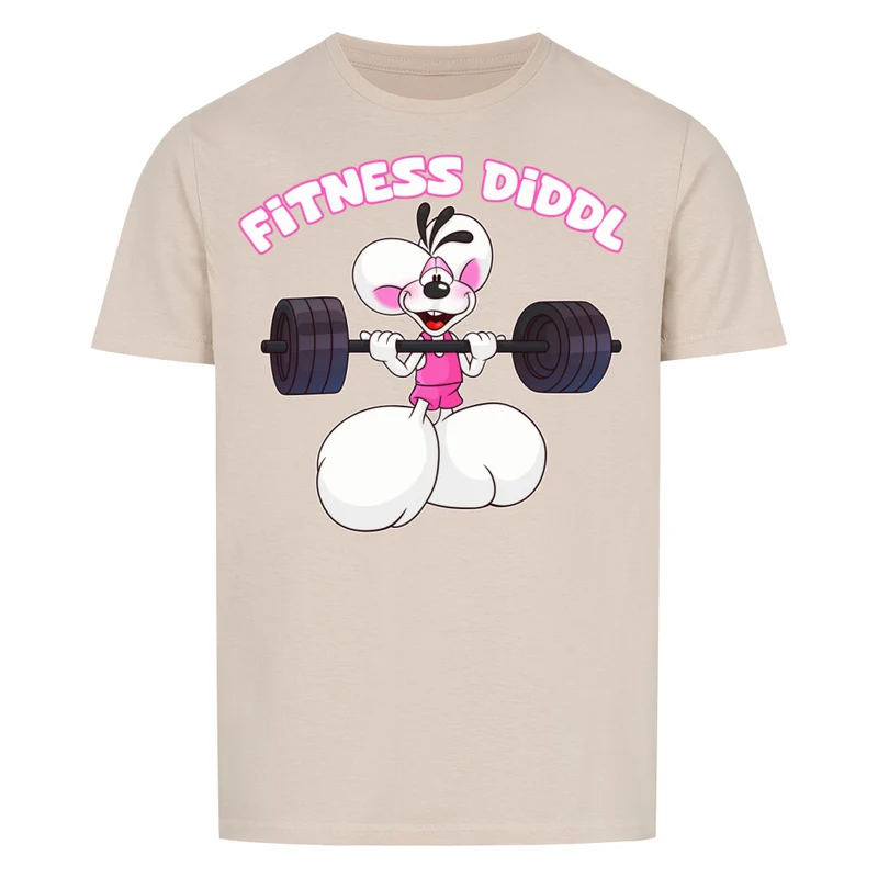 FITNESS DIDDL - Regular Shirt - Frontprint