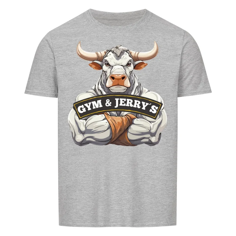 GYM & JERRY´S - Regular Shirt - Frontprint
