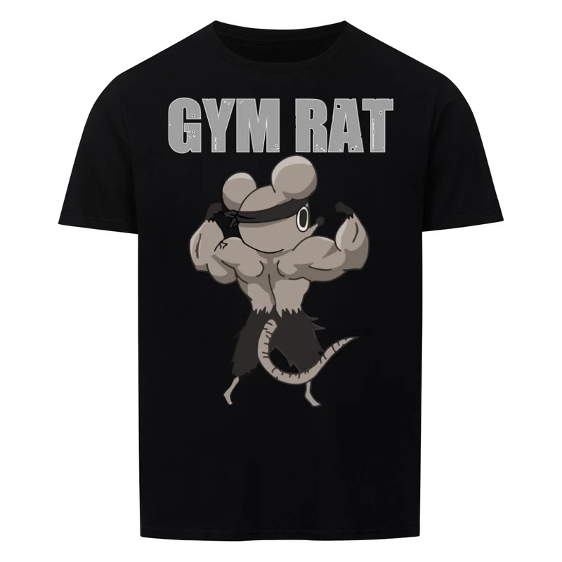 GYM RAT - Regular Shirt - Frontprint