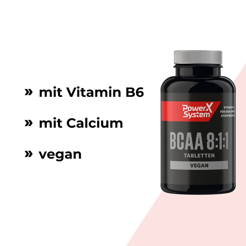 BCAA 8:1:1 - 120 Tabletten