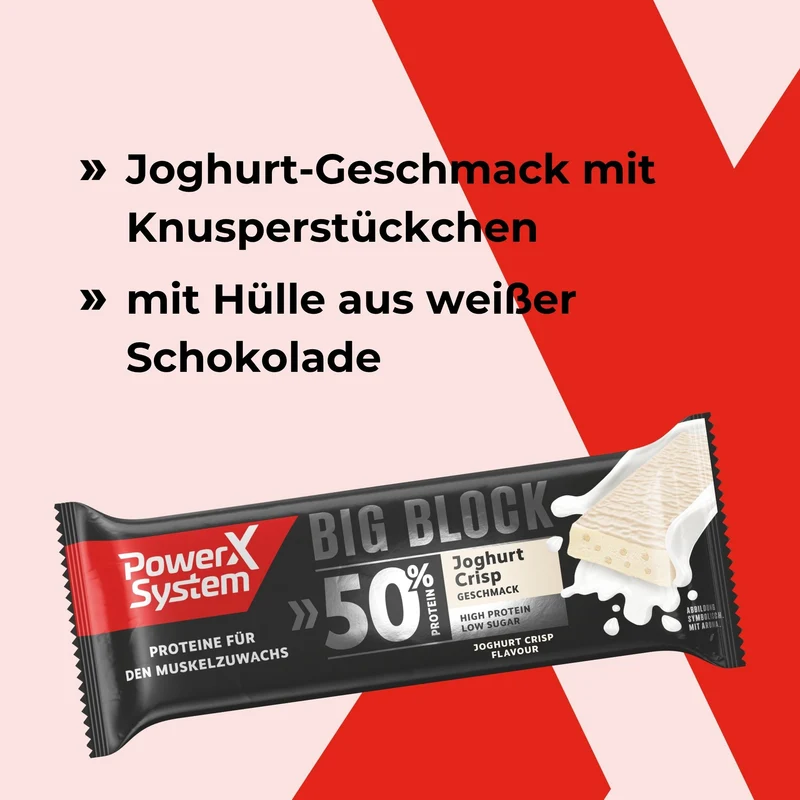 Big Block Joghurt Crisp 12 x 100g