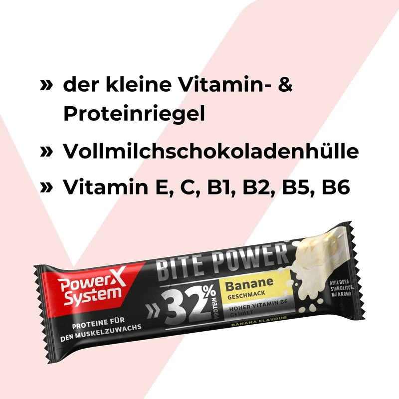 Bite Power Banane - 24 x 35g