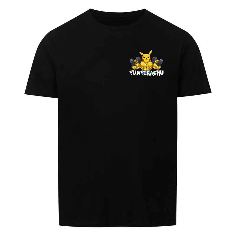 PUMPIKACHU - Regular Shirt - Frontprint klein