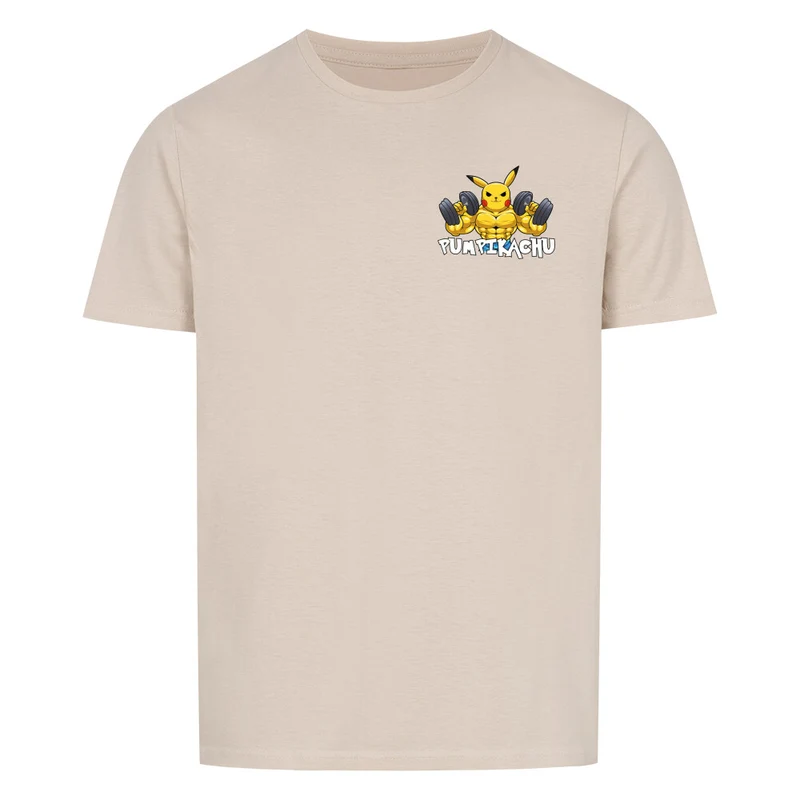 PUMPIKACHU - Regular Shirt - Frontprint klein