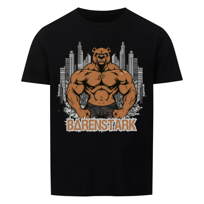 BÄRENSTARK - Regular Shirt - Frontprint