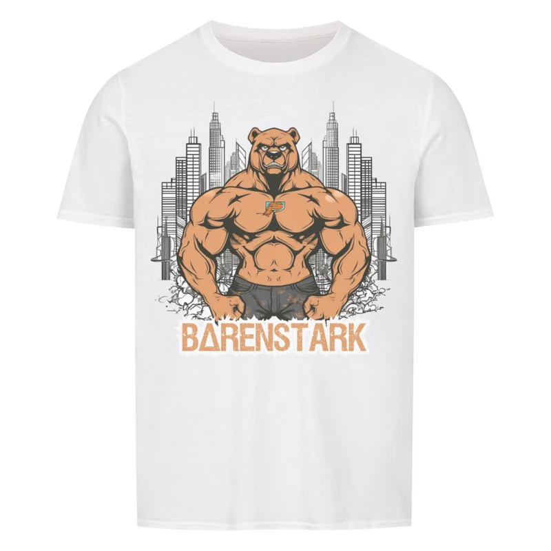 BÄRENSTARK - Regular Shirt - Frontprint