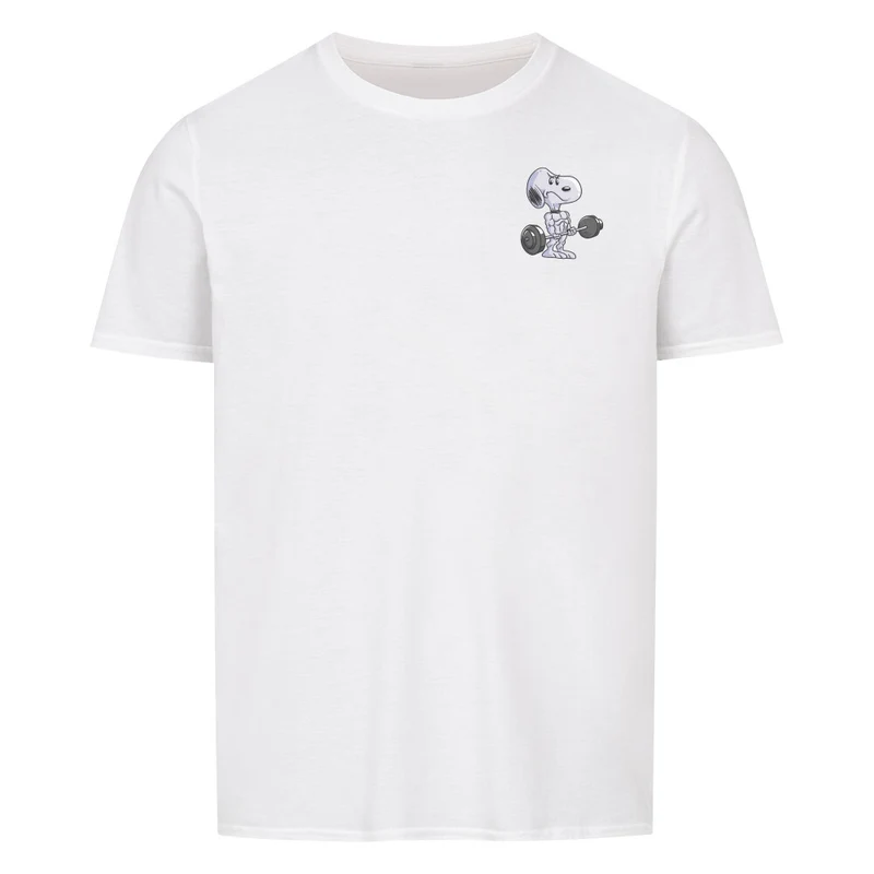 SNOOPYGYM - Regular Shirt - Frontprint klein